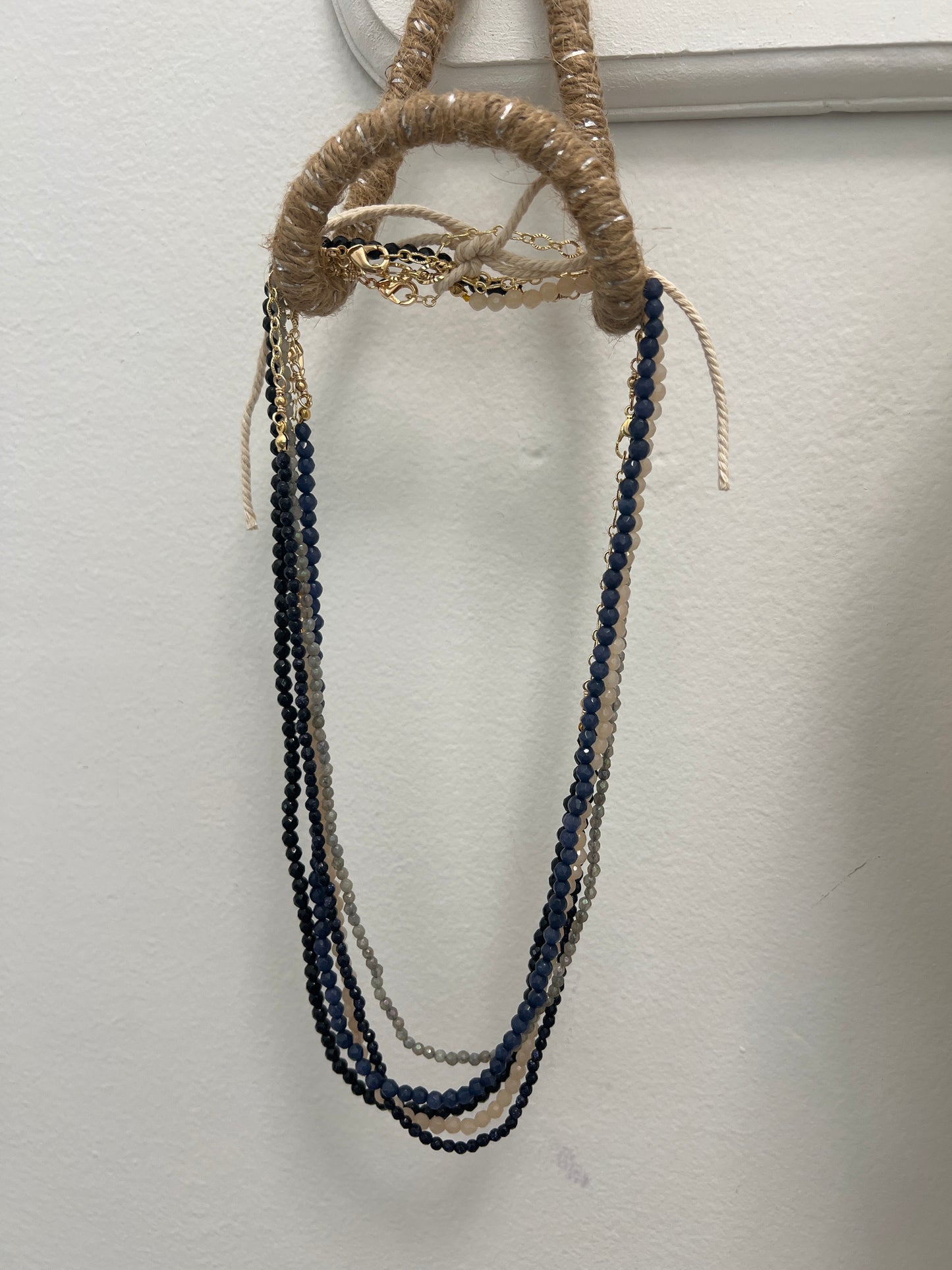 Natural Gem String Necklaces