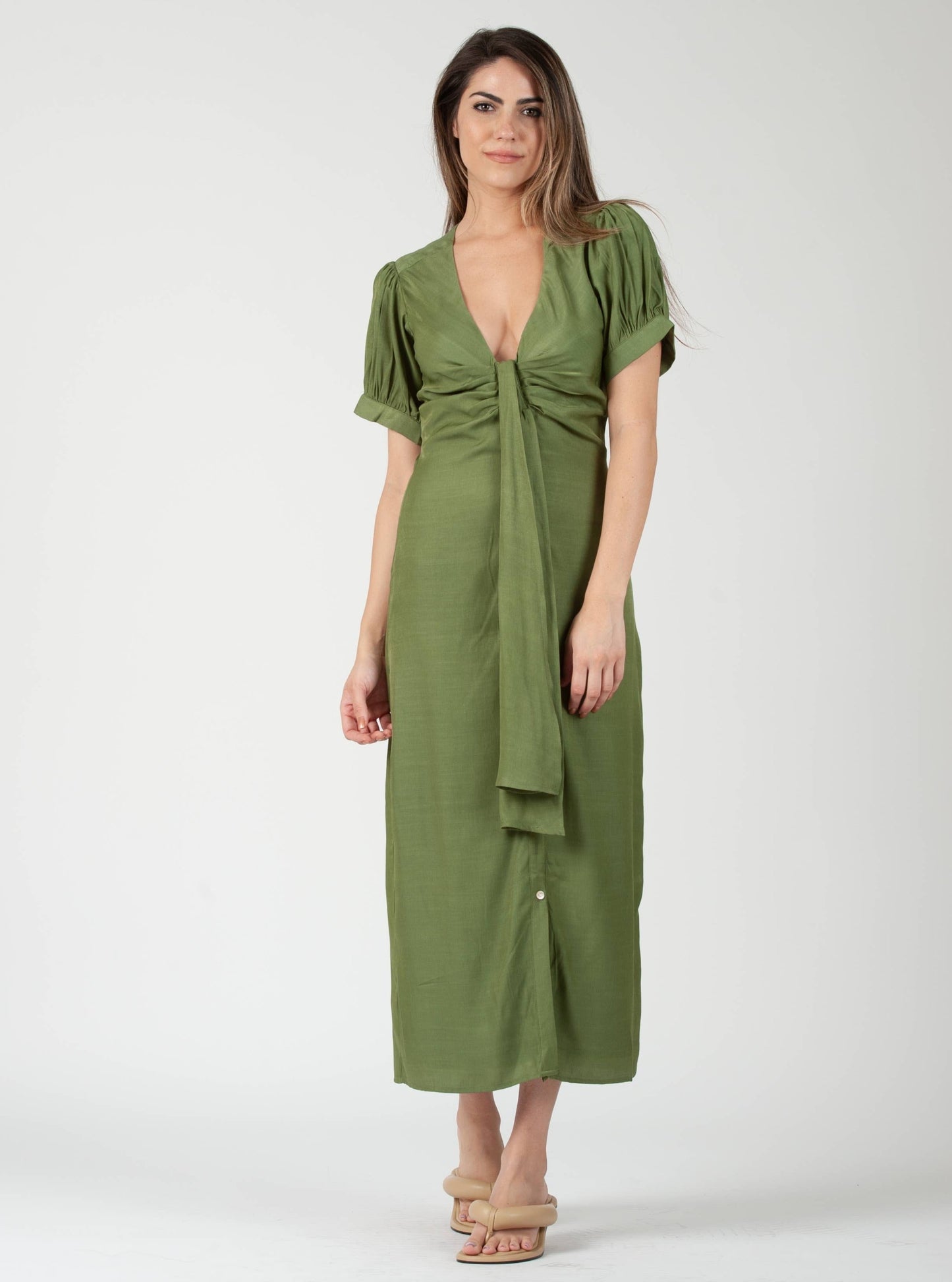 Women’s Short Sleeve Midi Dress