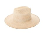 Palm Leaf Flat Brim Cattlemen Hats