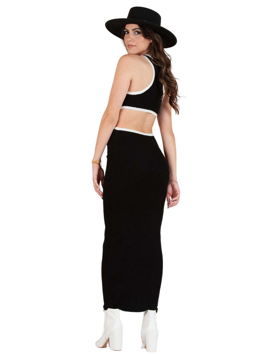 Women’s Ribbed Knit Sweater Dress