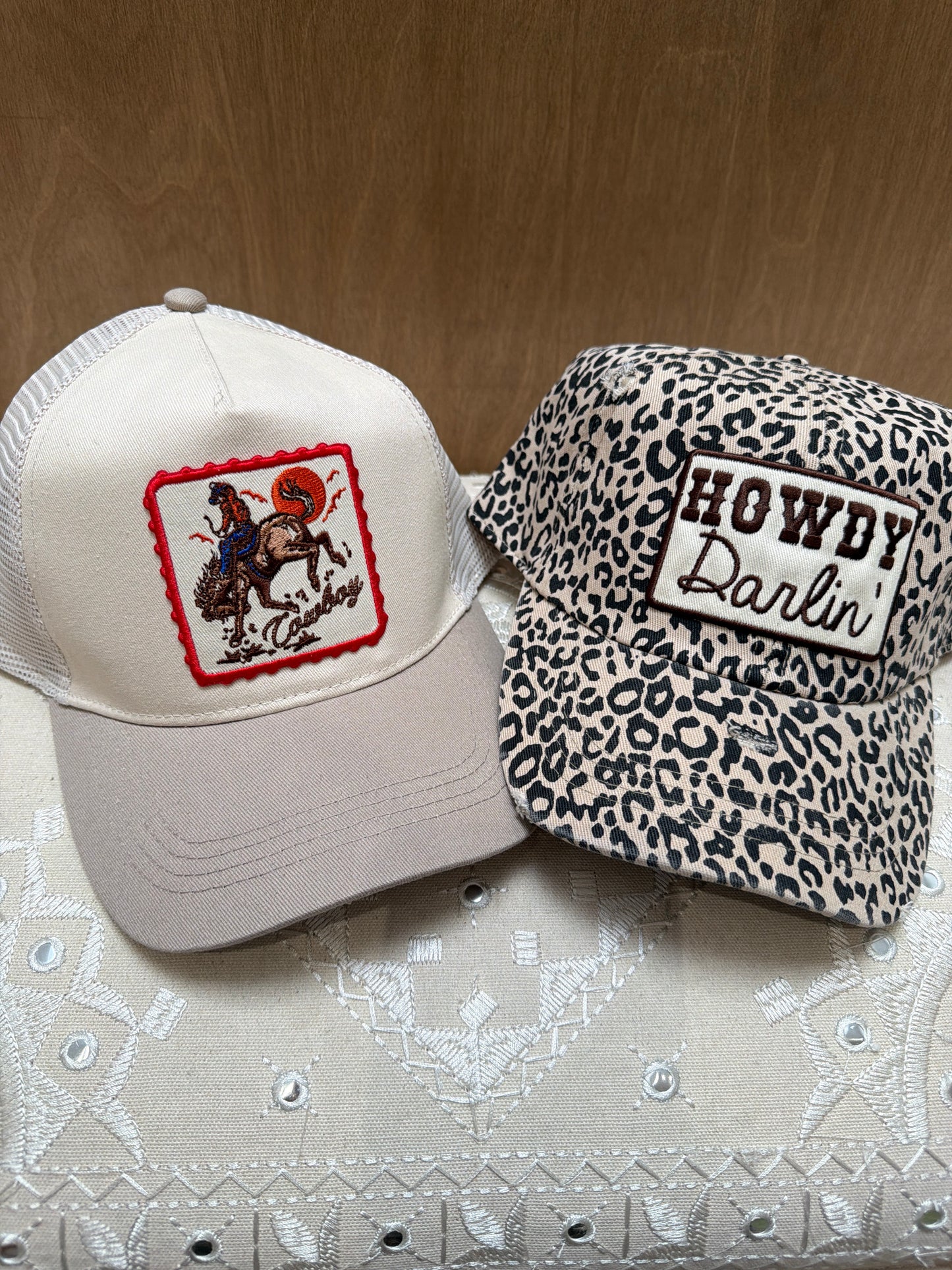 Western Truckers Embroidery Patched Hats