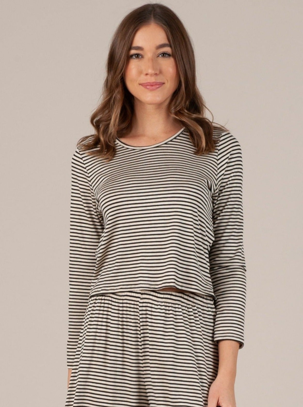 Women’s Rayon Crew Neck Lounge Top