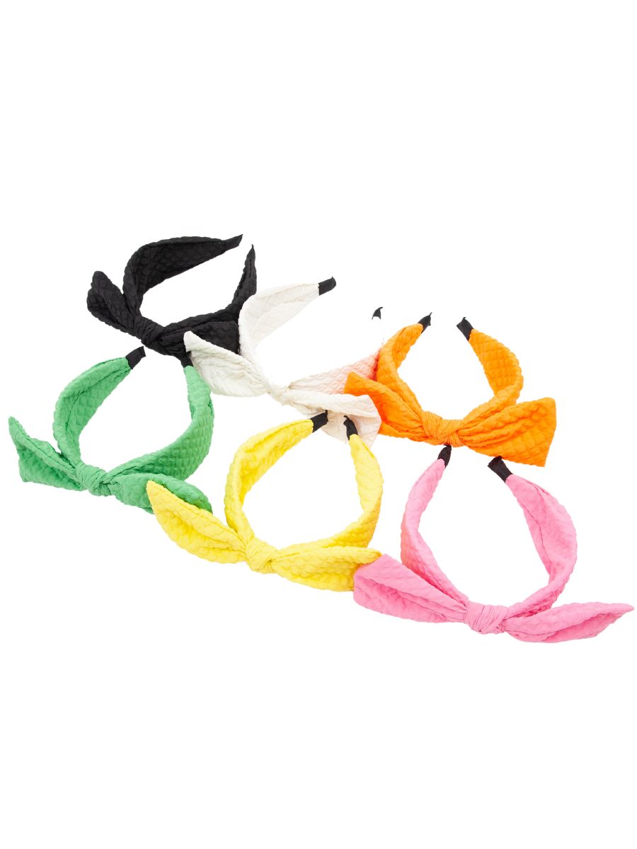 QUILTED BOWS HEADBAND