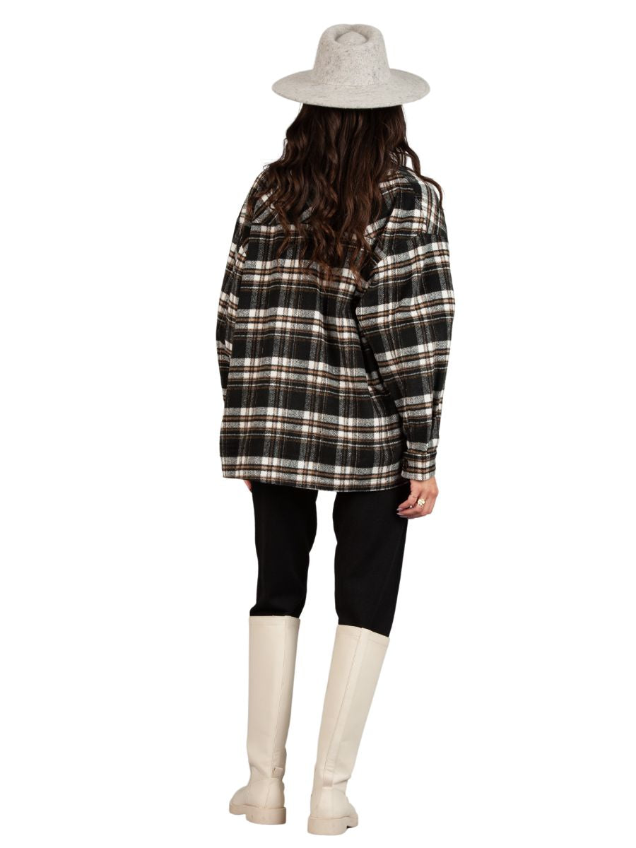Women’s Plaid Flannel Shacket