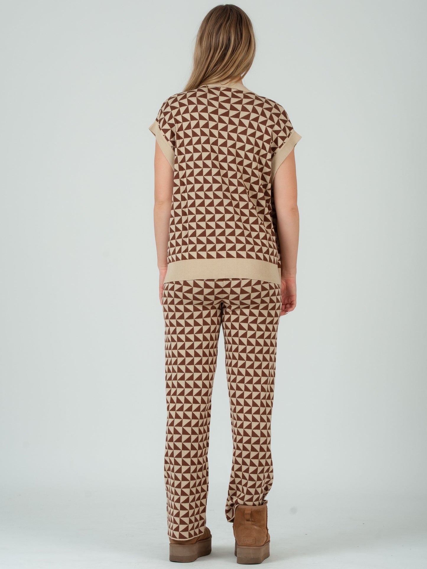 Women’s Mod Print Knit Vest