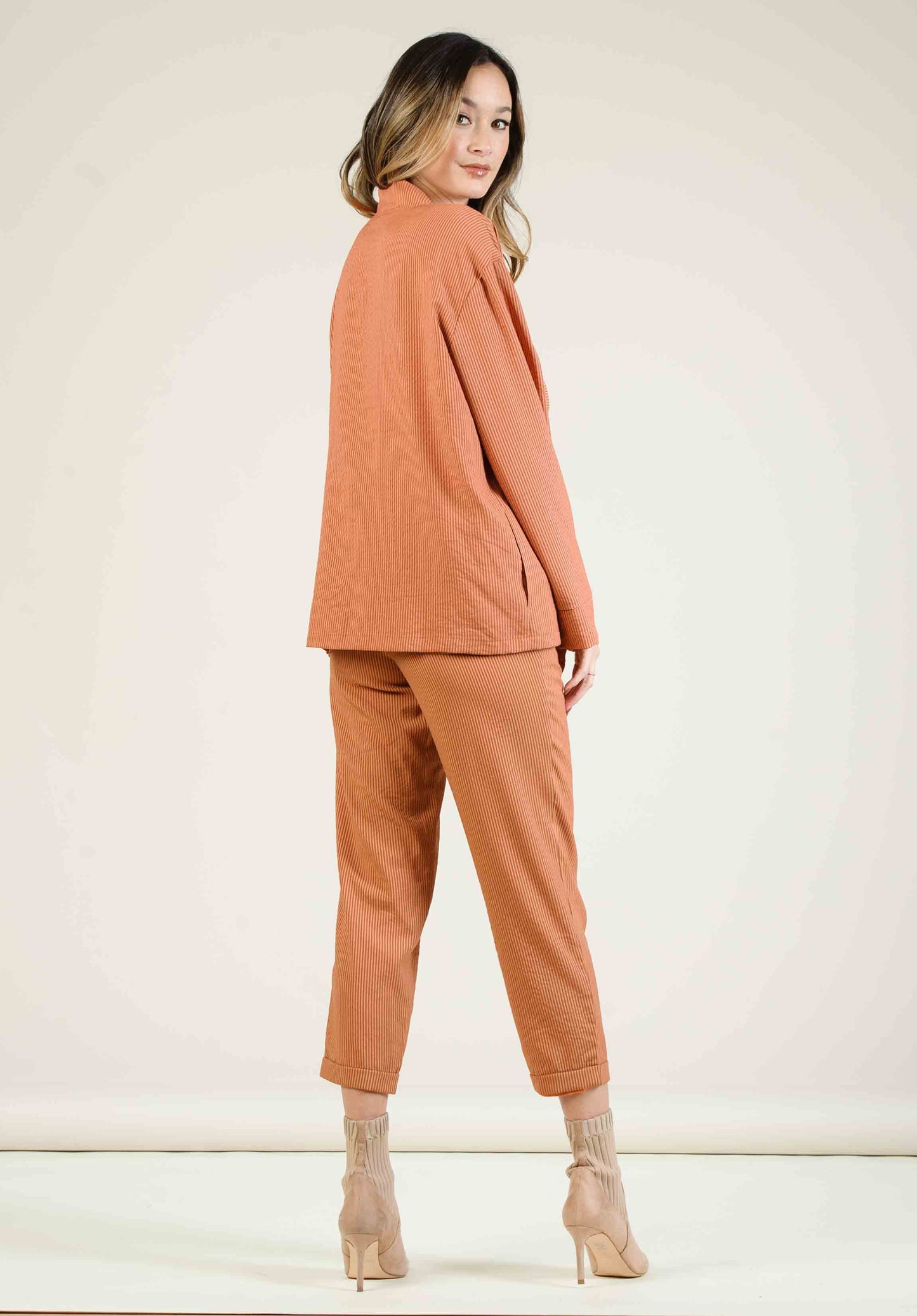 Women’s Striped Soft Trousers