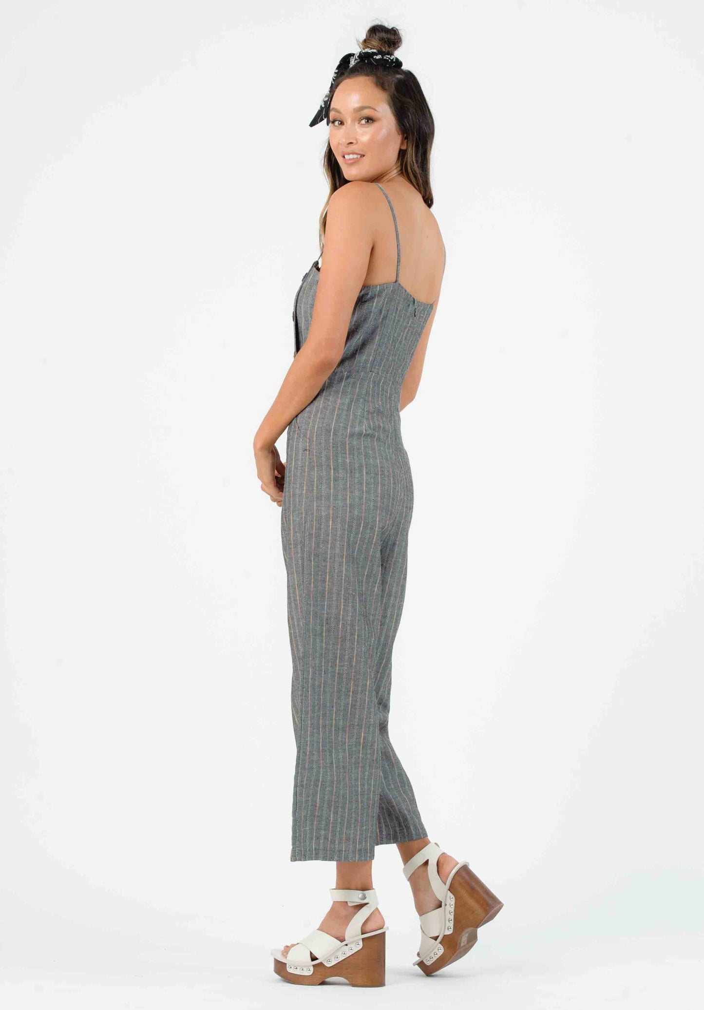 Women’s Cotton Linen Jumpsuit