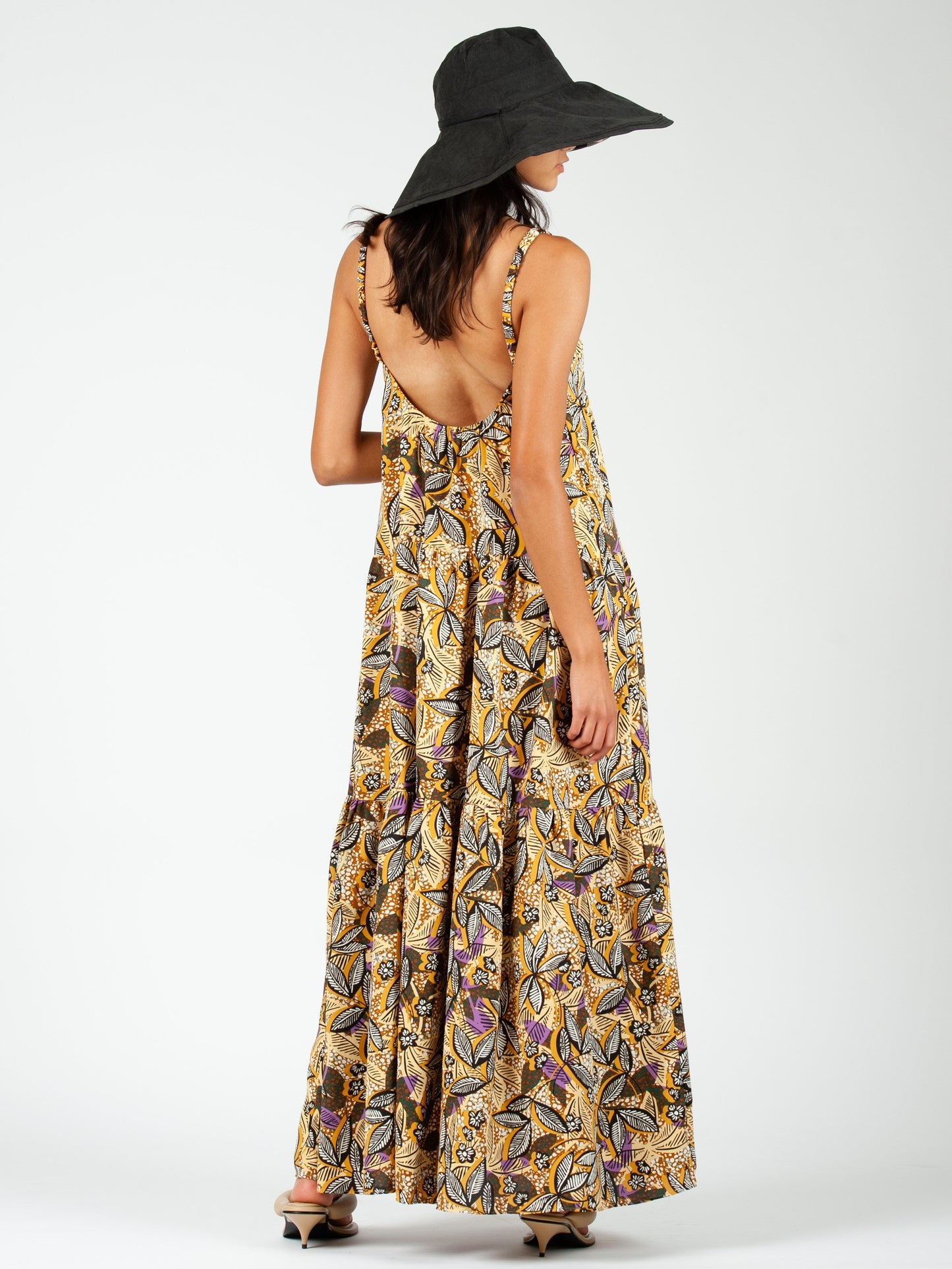 Women’s Fig Leaf Maxi Dress