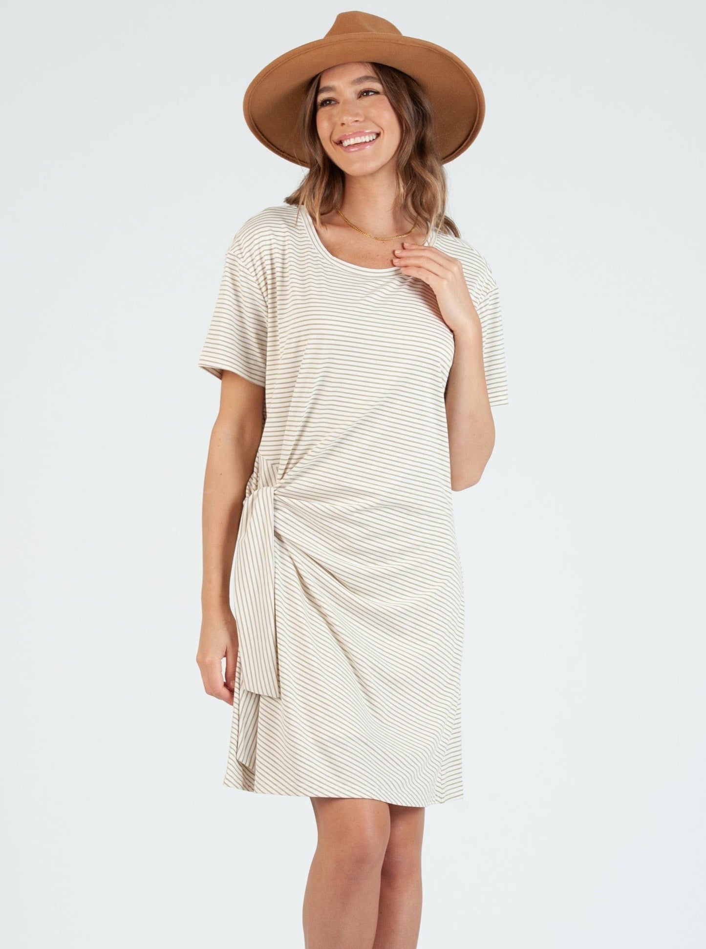 Women’s Striped Knit Dress