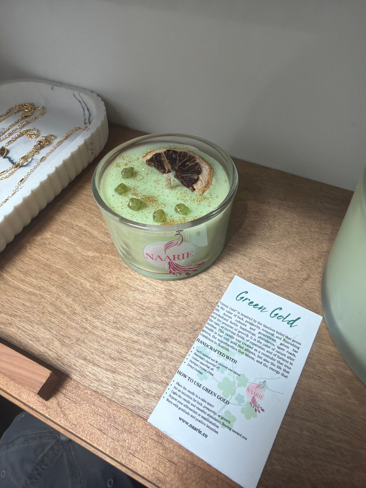 Naari Green Gold Natural Candle (Copy)