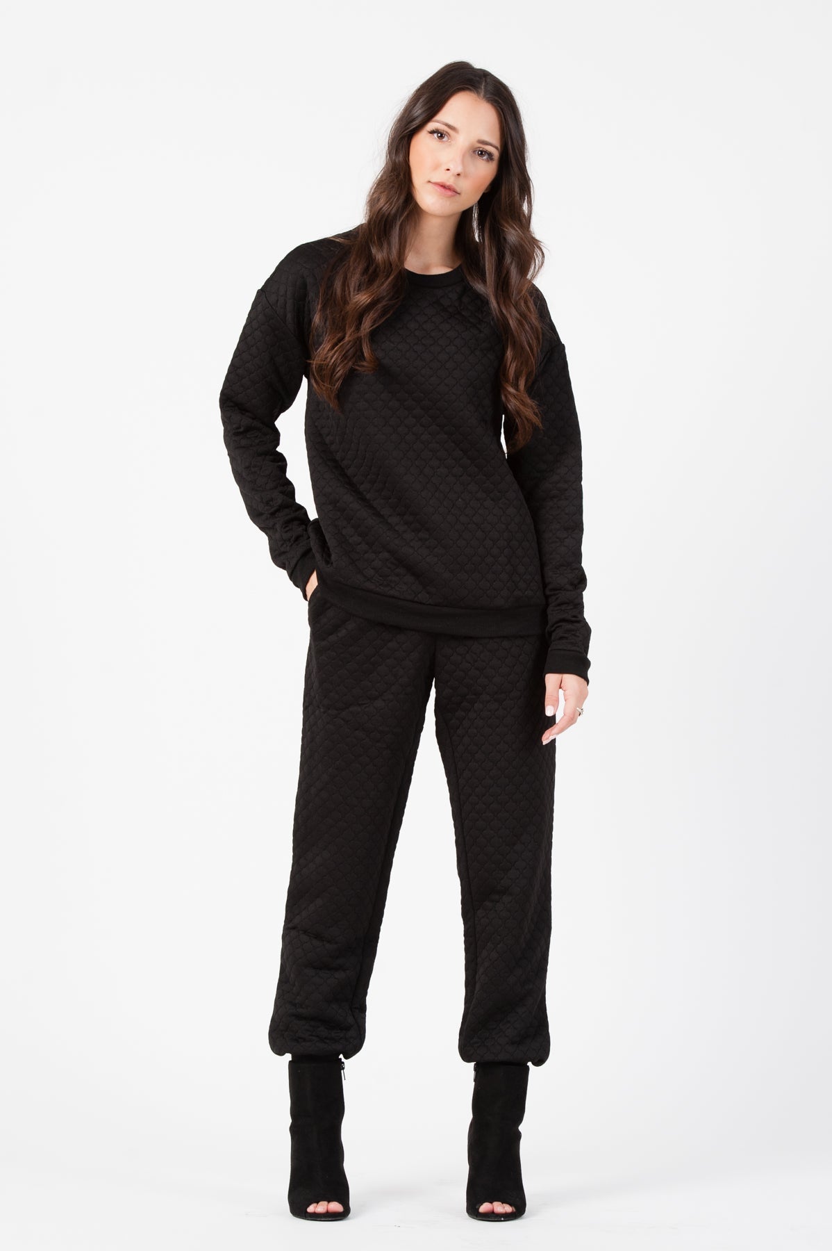 Women’s Quilted Jogger Pants