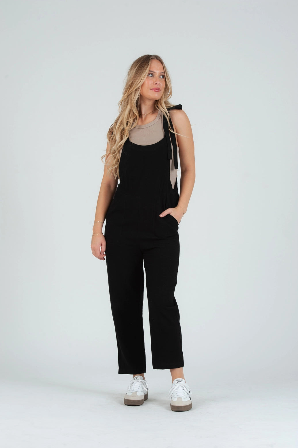 Women's Linen Rayon Overalls