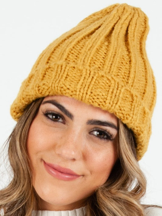 Women’s Thick Ribbed Beanie