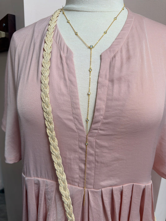 Women’s multi Cz Y necklace