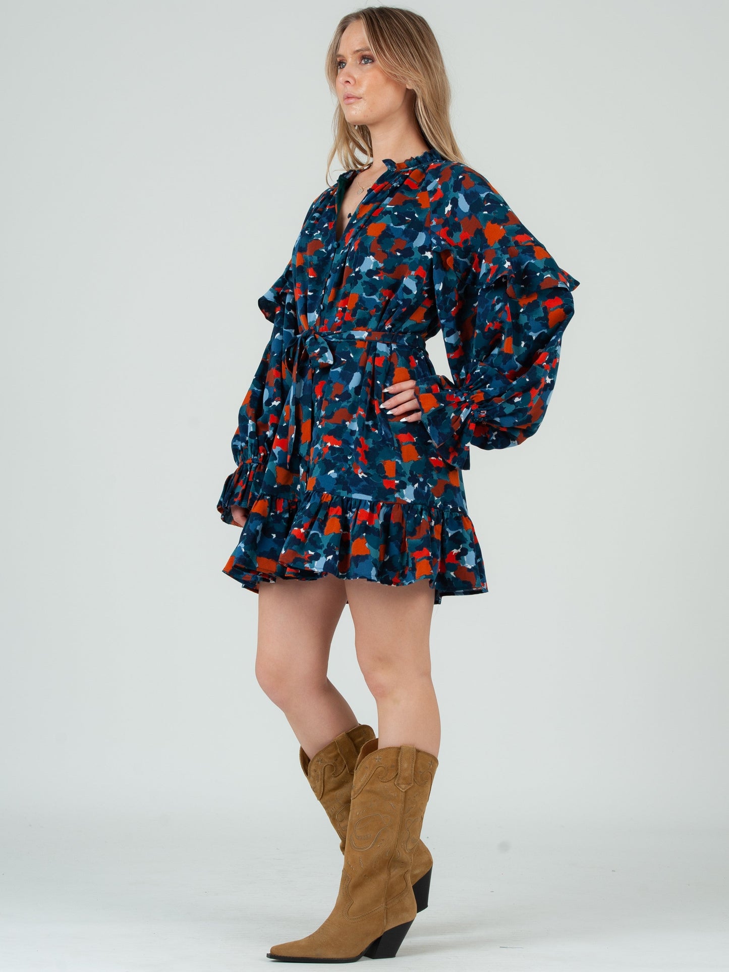 Women’s Abstract Print Dress