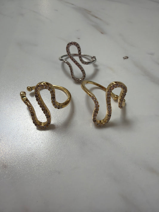 Women’s Silver Snake Rings