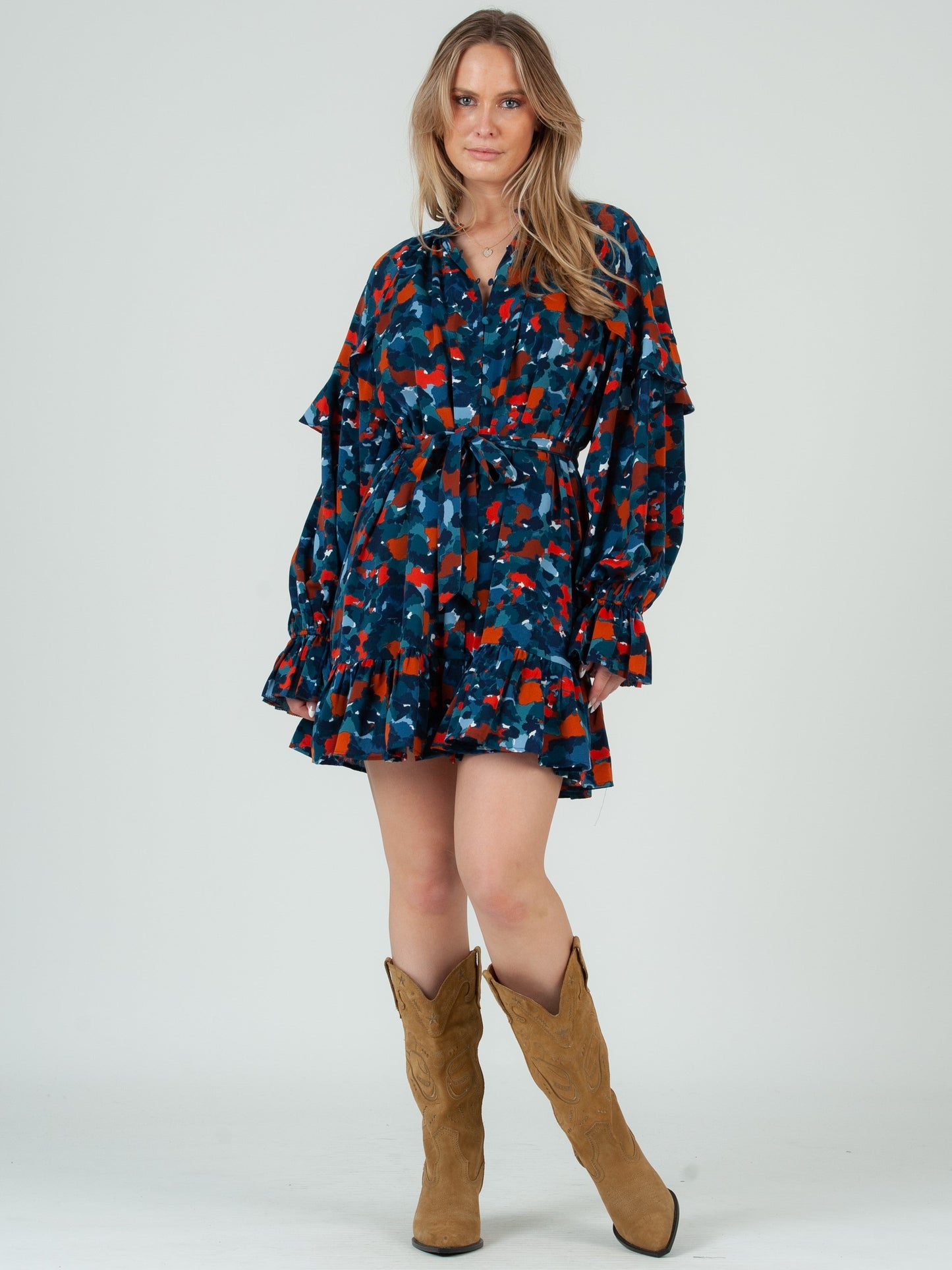 Women’s Abstract Print Dress