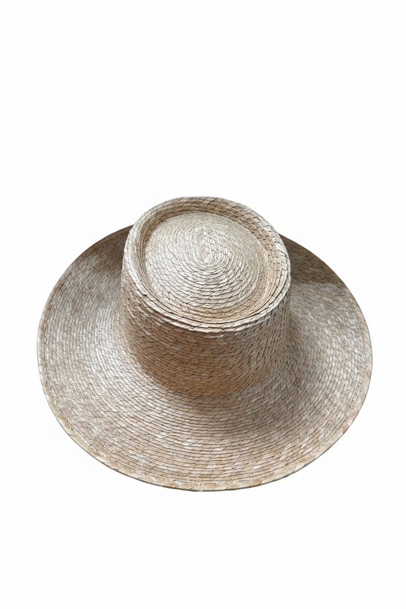 Palm Leaf Gambler Hat