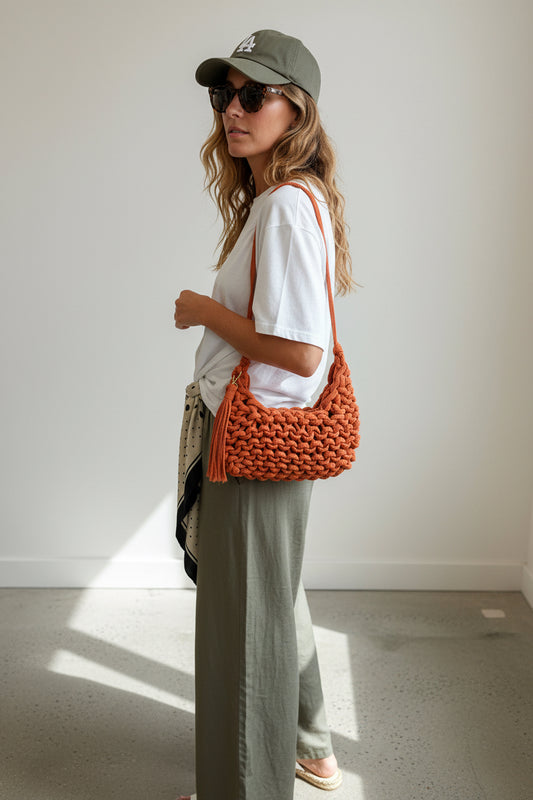 Braided Rope Purse