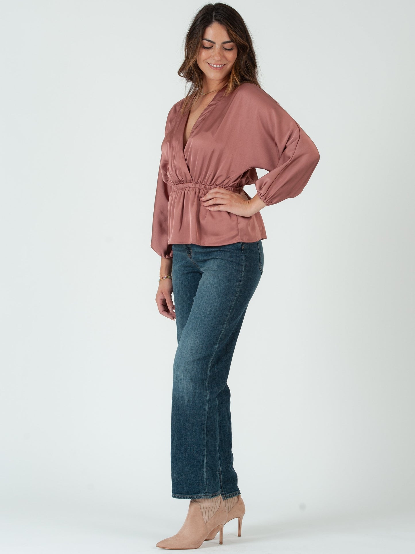 Women’s Brushed Satin Blouse