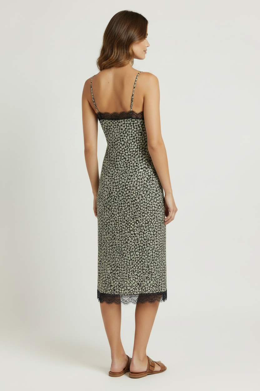 Women’s Lace Trim Slip Dress