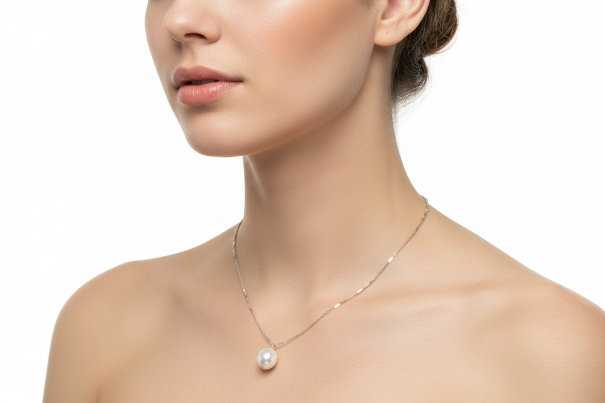 Baroque Pearl Pendant Necklaces