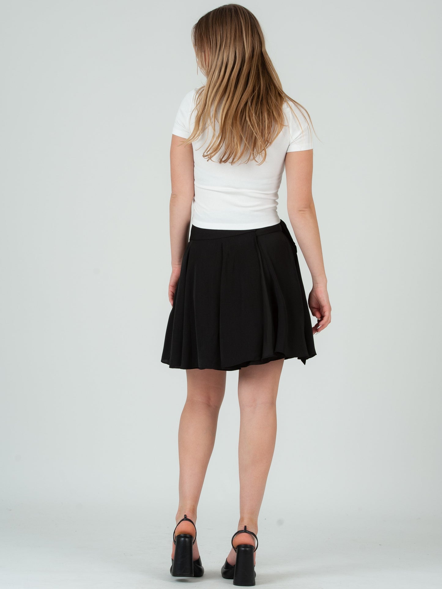 Women’s Satin Wrap Skirt