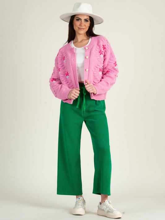 Women’s Embroidered Cardigan Sweater