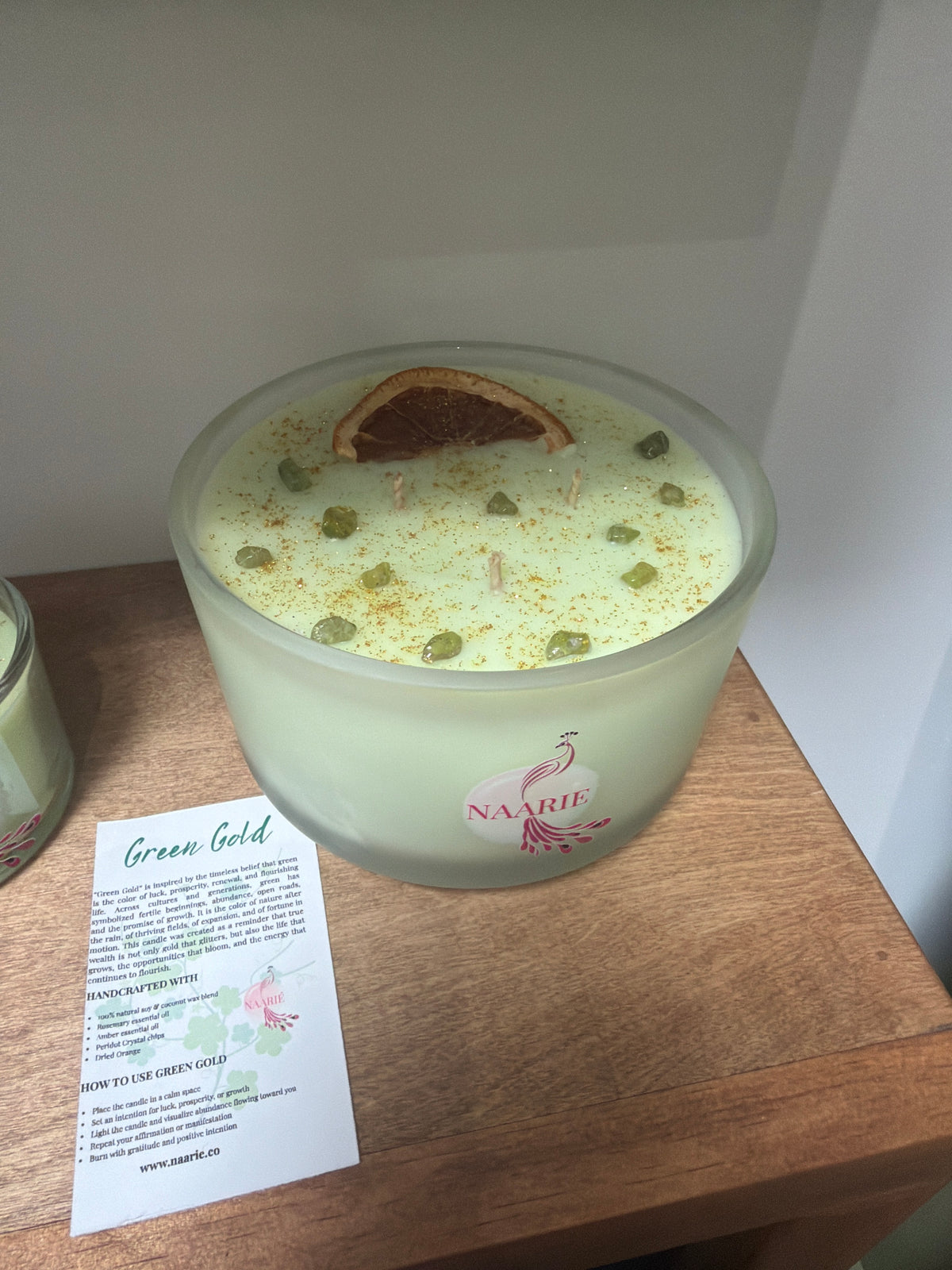 Naari Green Gold Natural Candle (Copy)