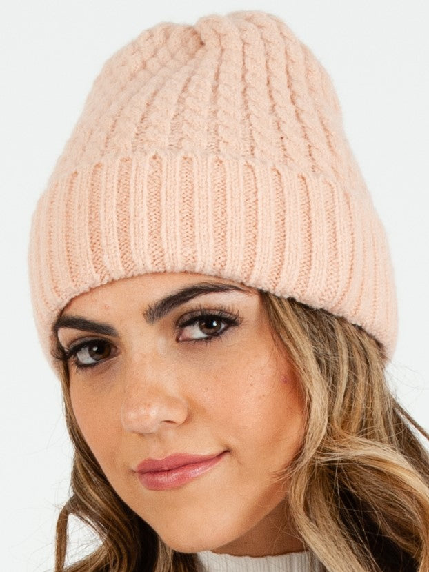 Women’s Cable Knit Fisherman Beanie