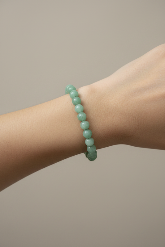 Burmese Natural Green Jade Bracelet