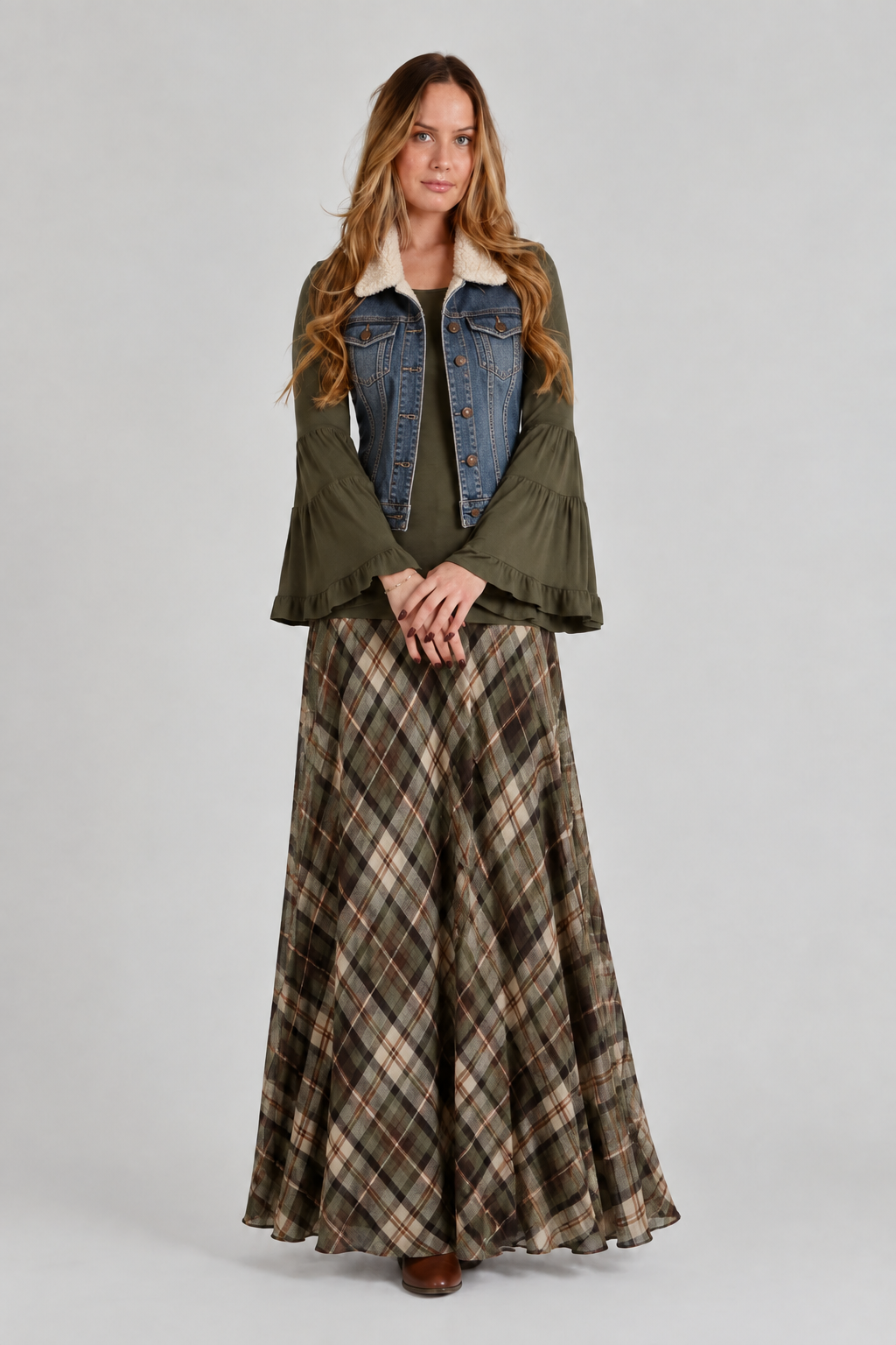 Women's Poet Sleeve Knit Blouse