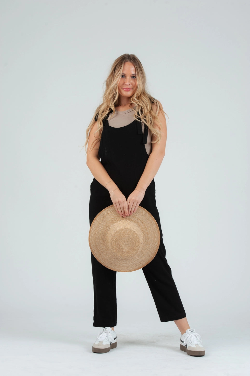 Women's Linen Rayon Overalls