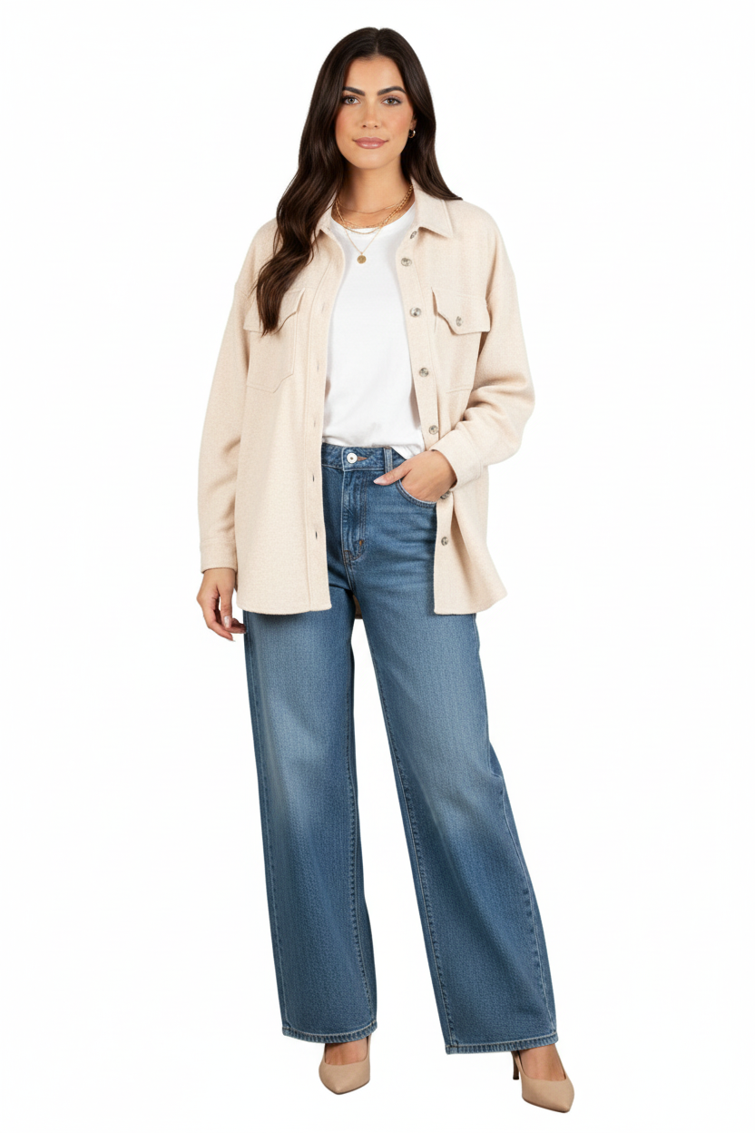 Women’s Faux Suede Shacket
