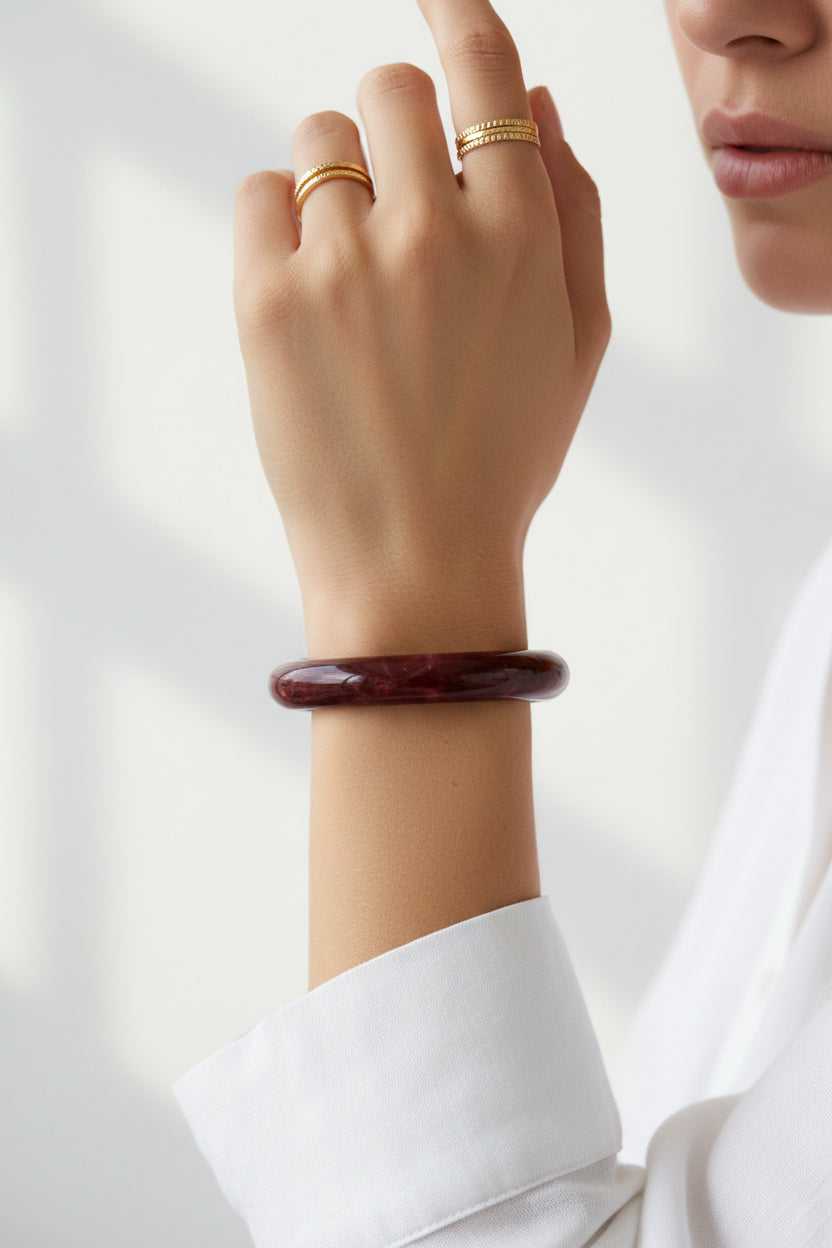 Women’s Resin Bangle Bracelet