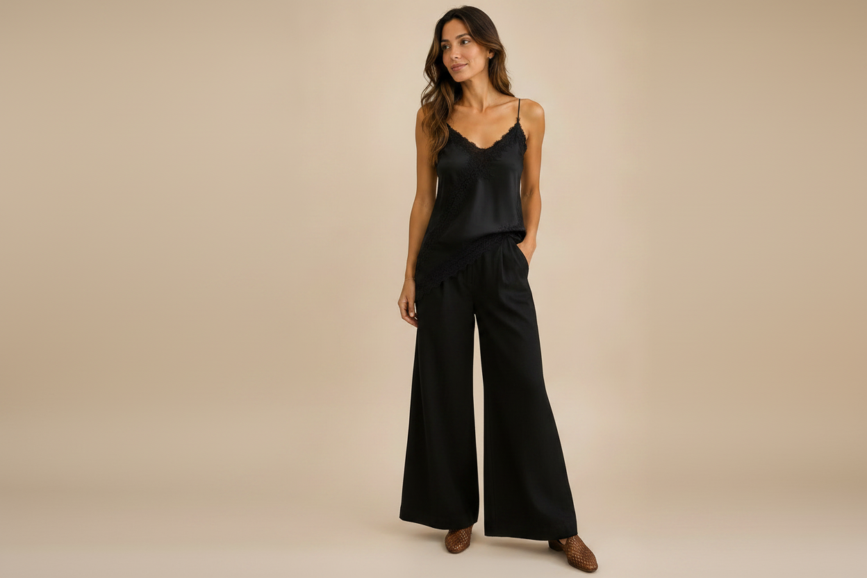 Women’s Satin Lace Cami
