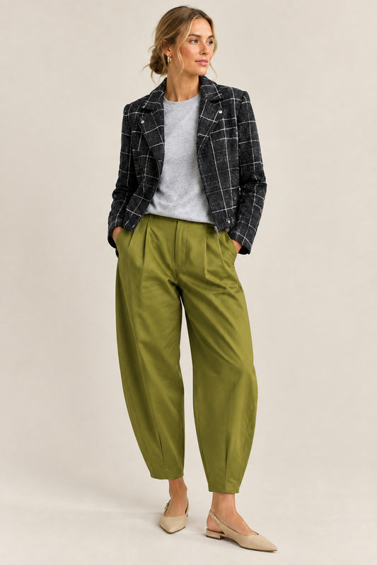 Women’s Tweed Moto Jacket