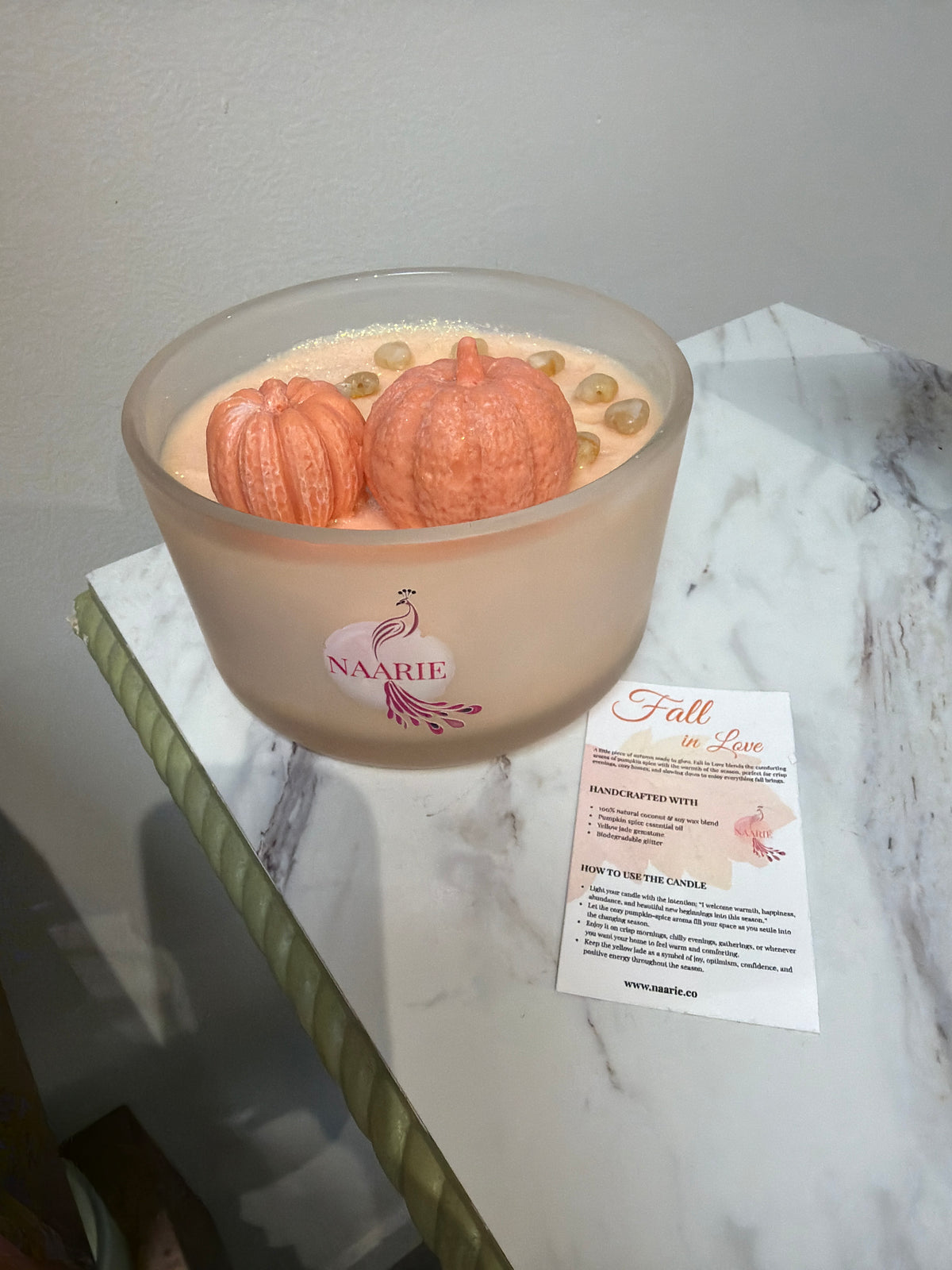 Naari Pumpkin Natural Candle