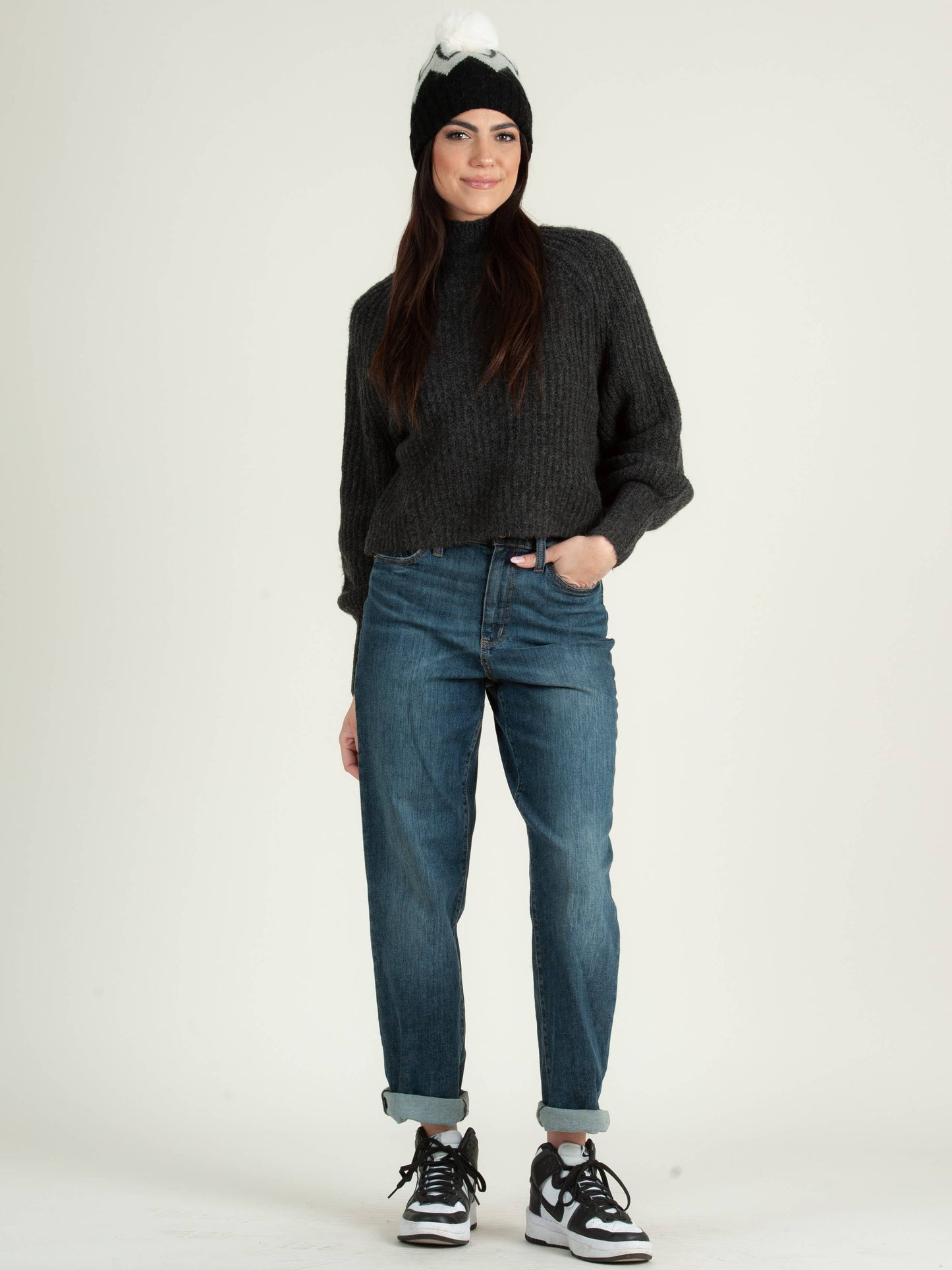 Women’s Mock Neck Sweater