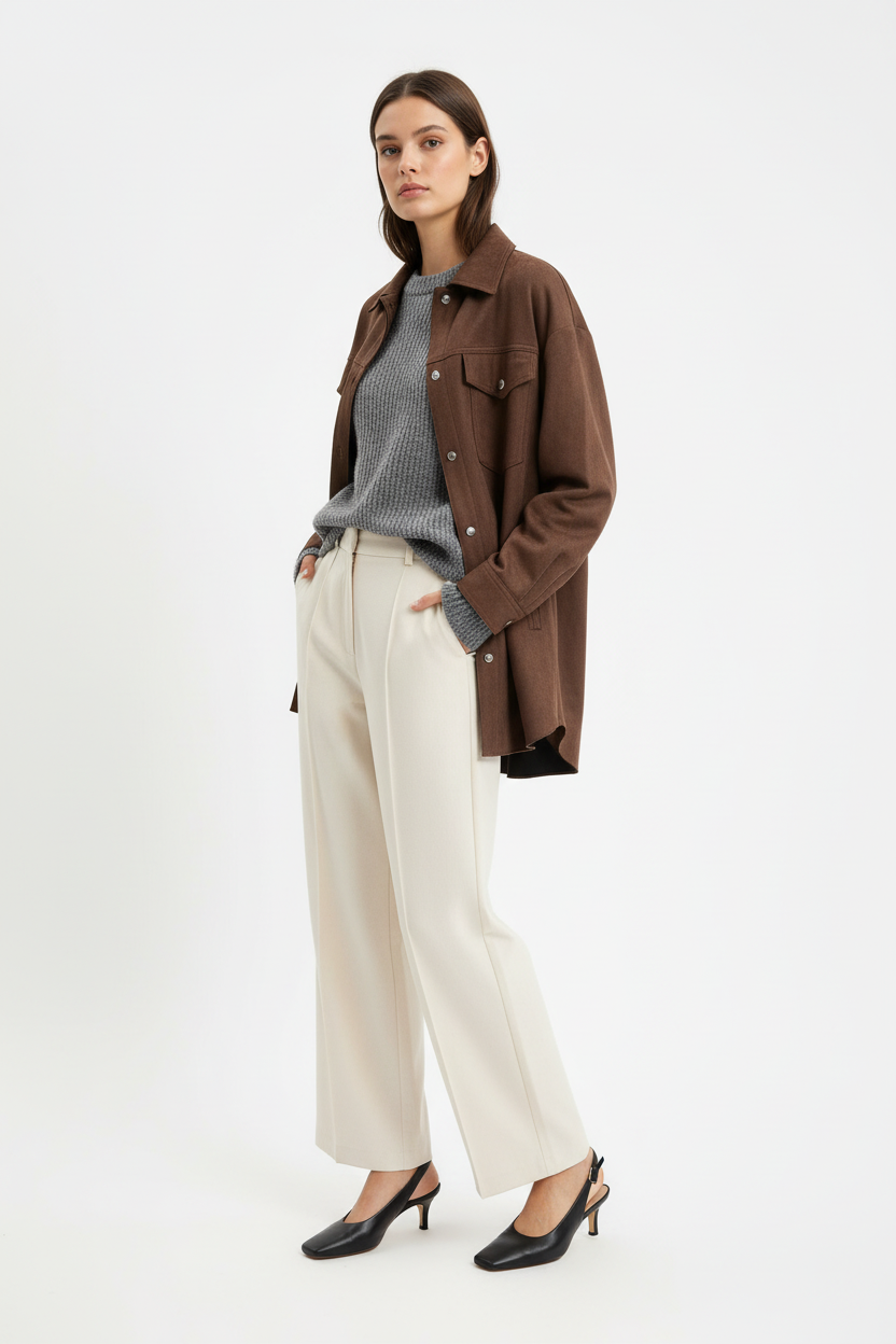 Women’s Faux Suede Shacket