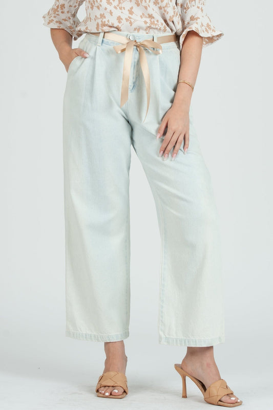 Women's Light Denim High Waist Jeans