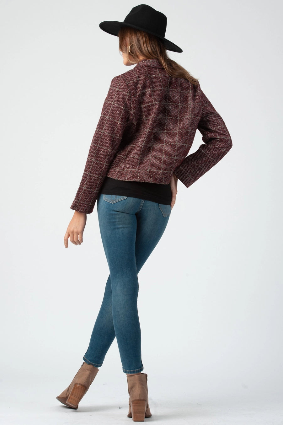 Women’s Tweed Moto Jacket