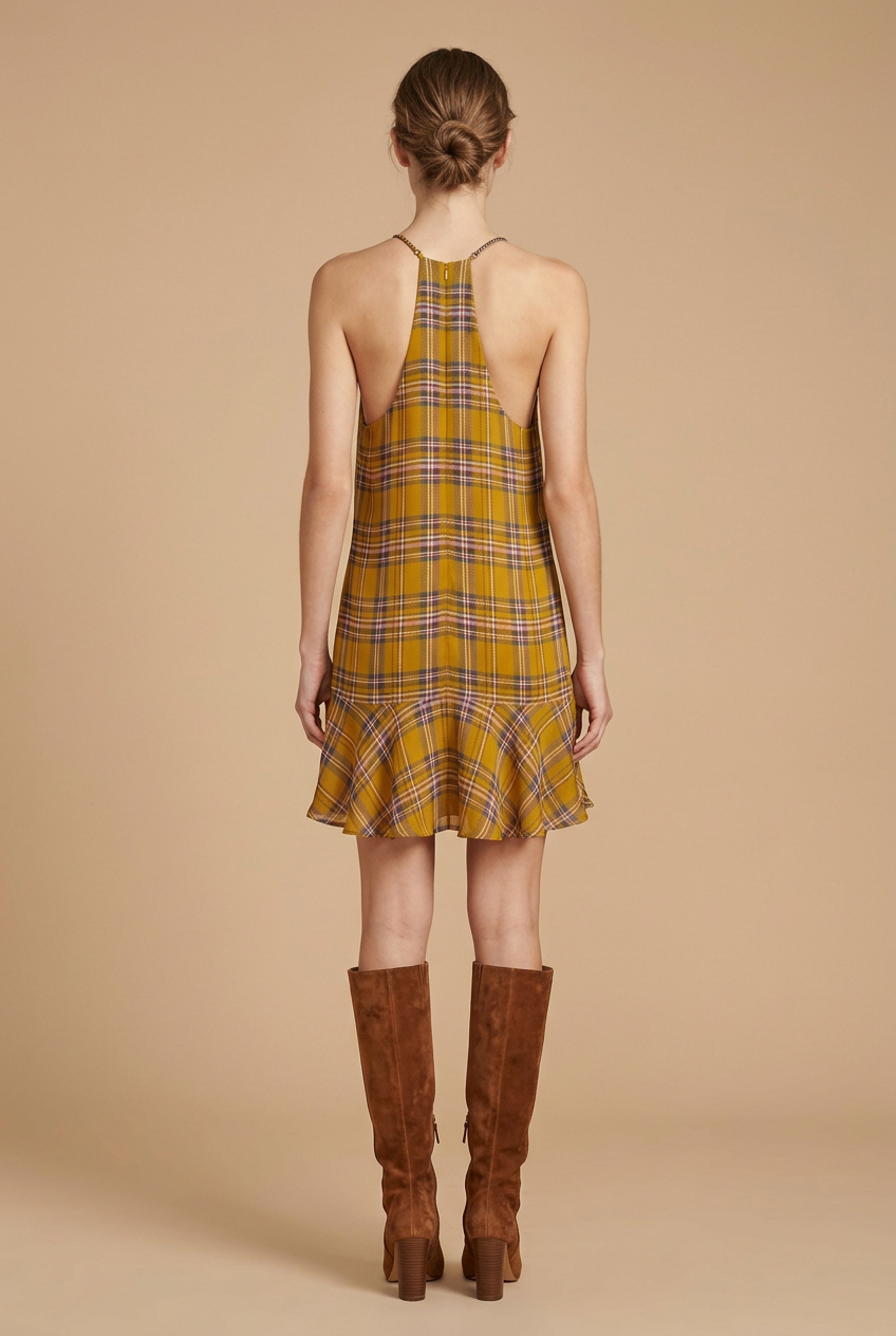 Women’s Tartan Plaid Dress