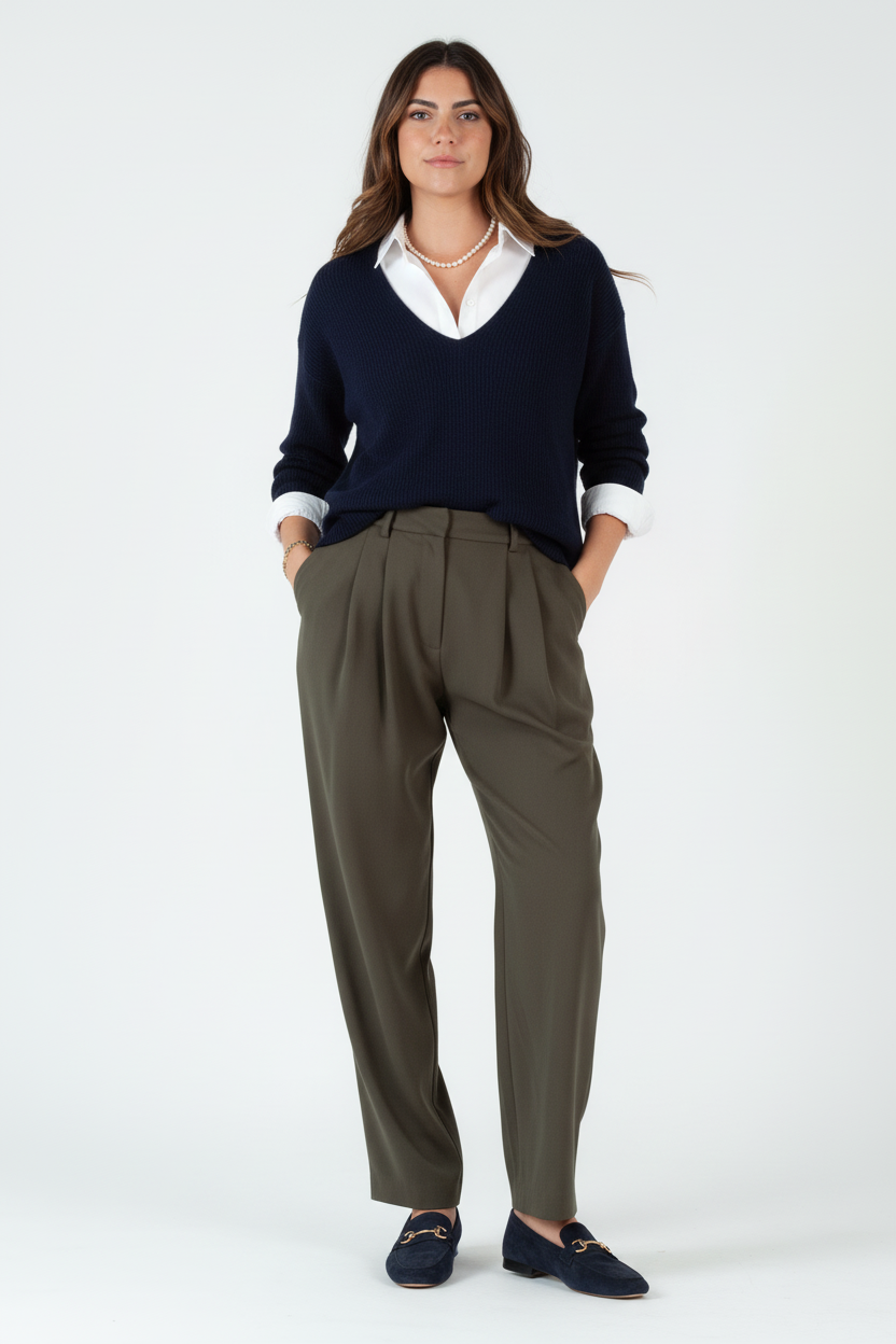 Women’s Front Pleat Trouser