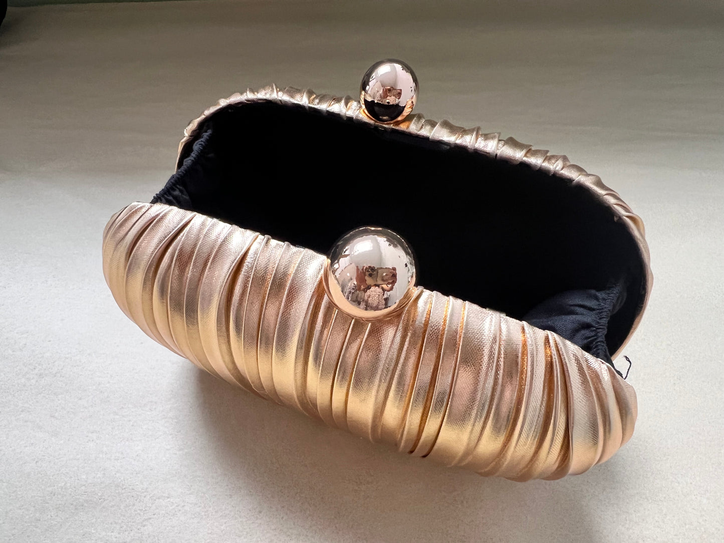 Women’s Metallic Clutch Purse