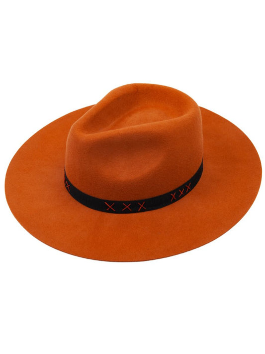 CONSTANCE WESTERN WOOL HAT-CHAI