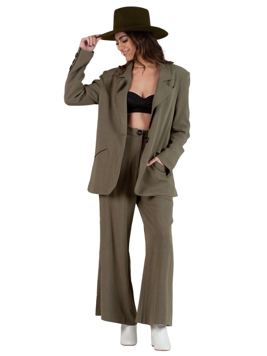 Women’s Cotton Wide leg trousers