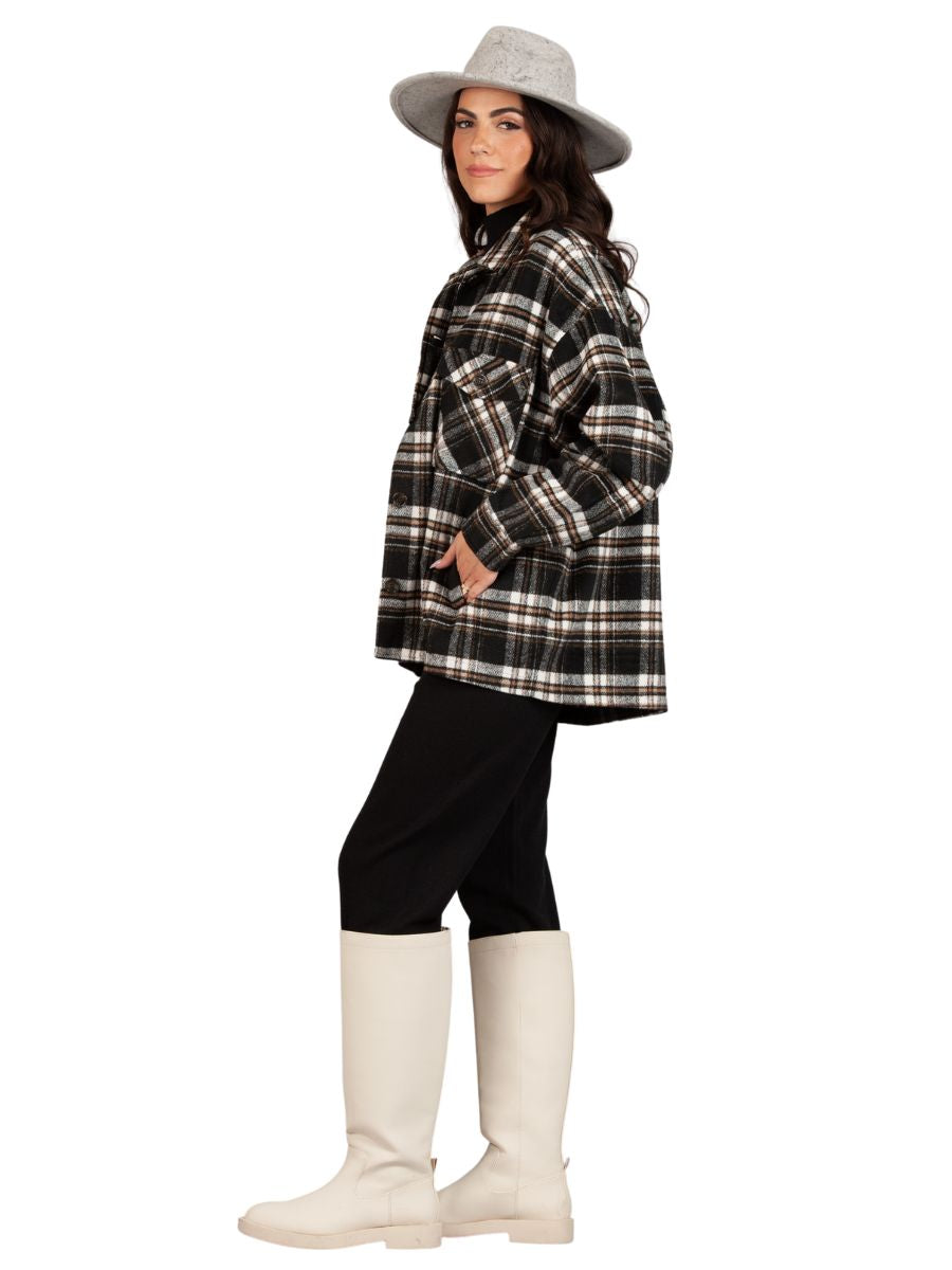 Women’s Plaid Flannel Shacket
