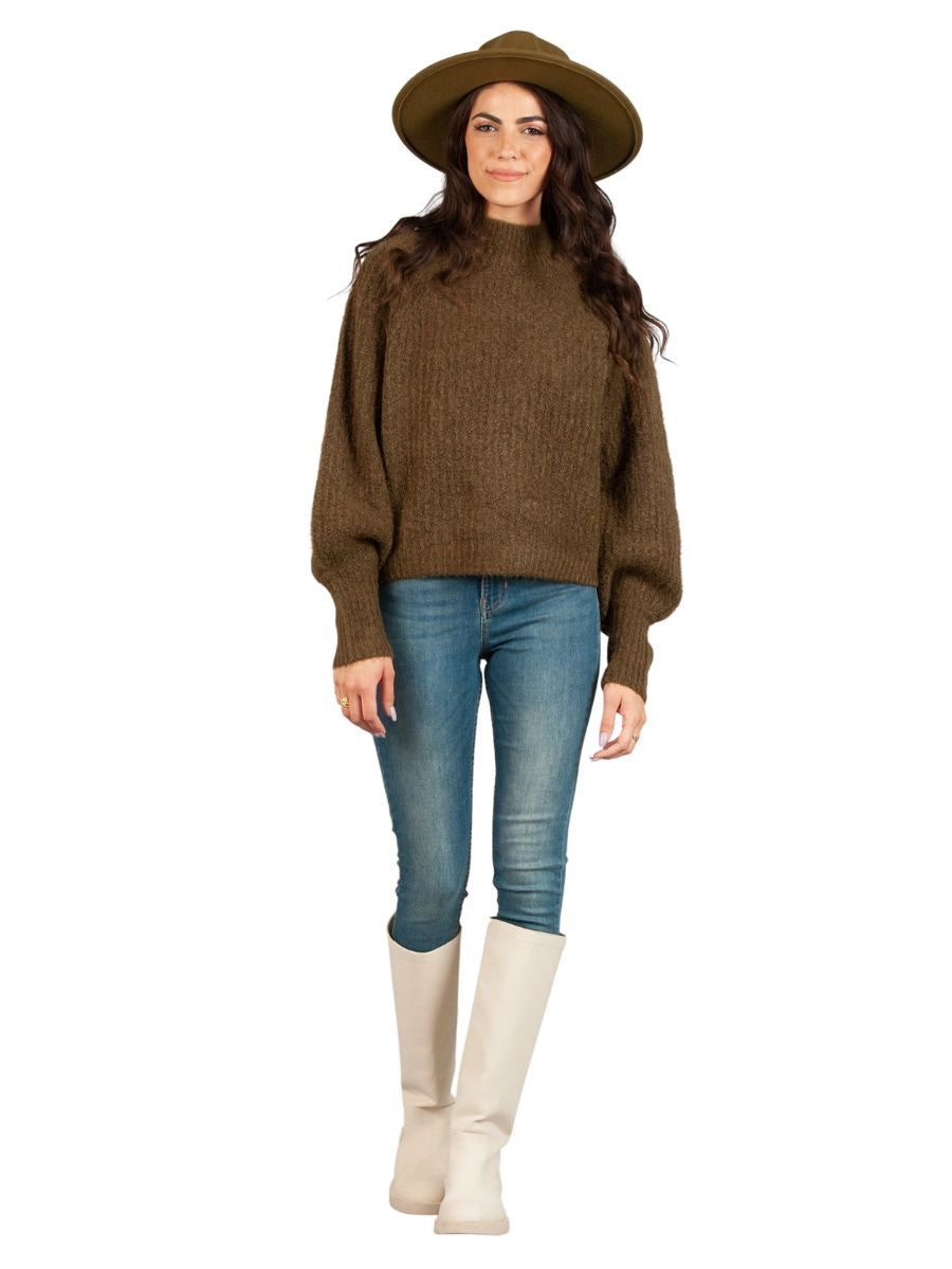 Women’s Mock Neck Sweater