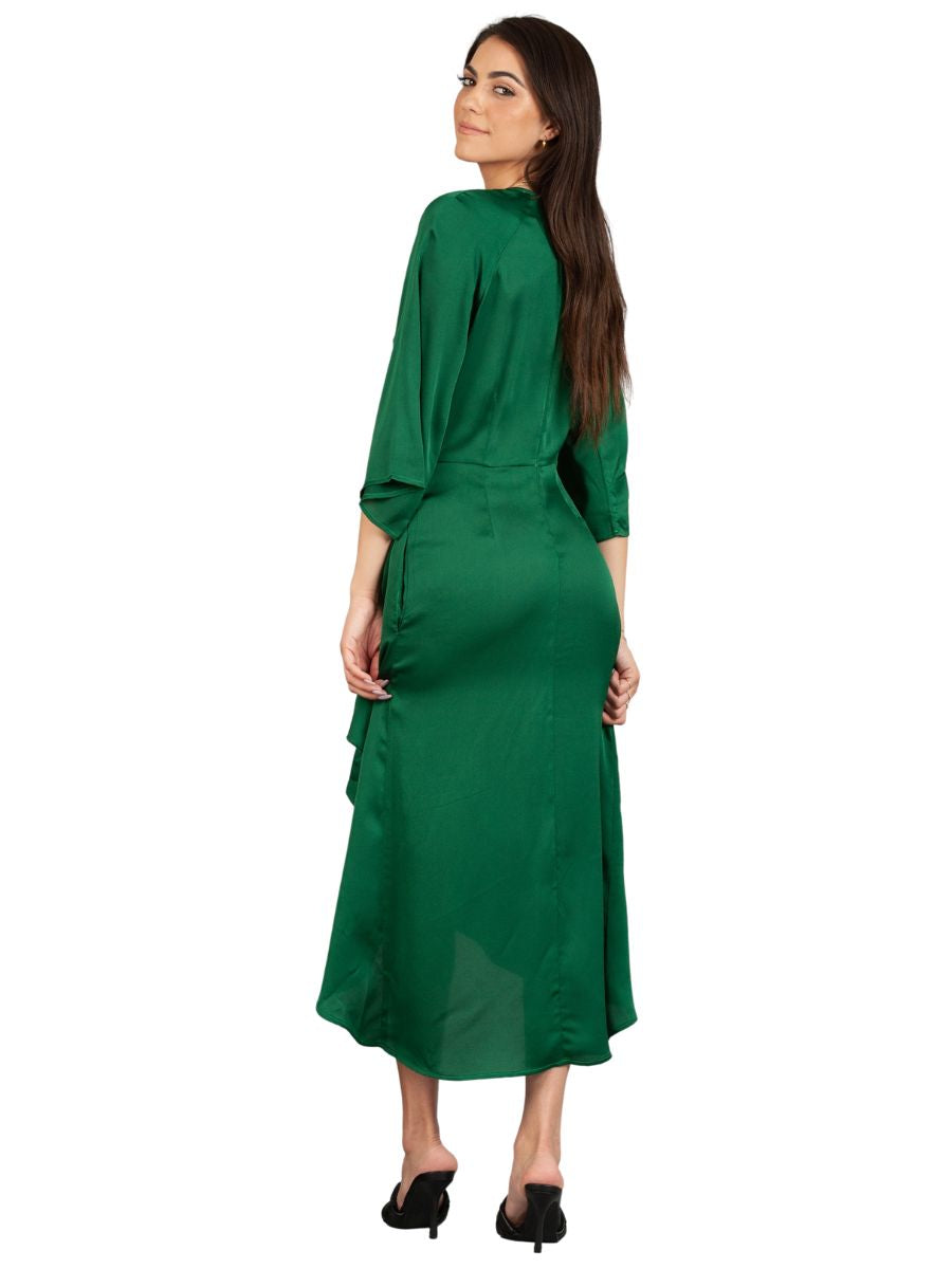 Women’s Satin Midi Dress